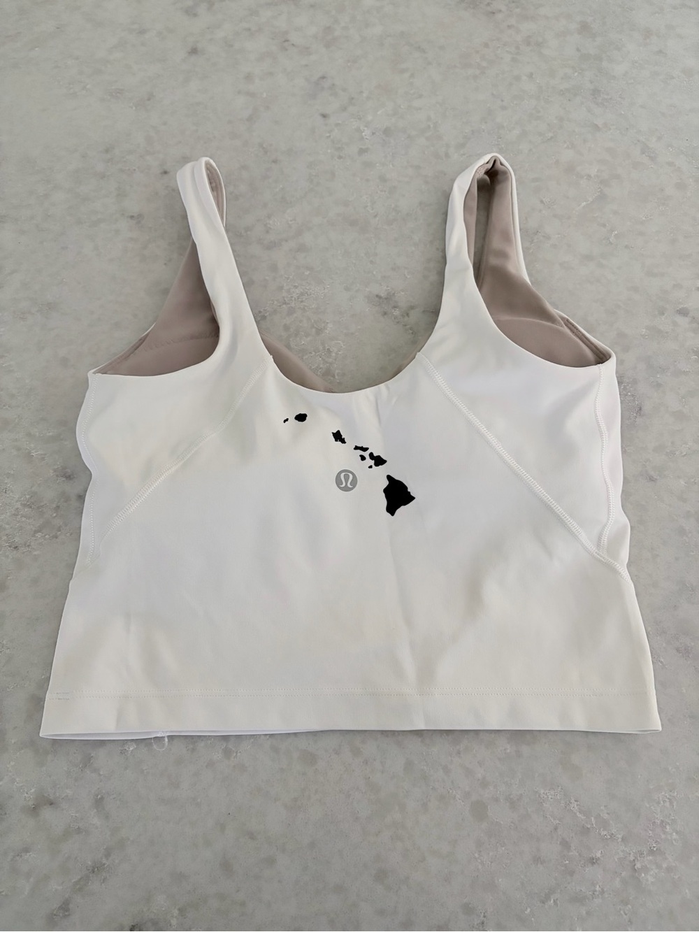 Lululemon Hawaii Align Tank Top - White/Size 4